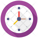 پیش‌نمایش فایل clock-1488 از پک آیکن‌های مسطح مبلمان ۲
