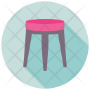 پیش‌نمایش فایل stool-table از پک آیکن‌های مسطح مبلمان ۲