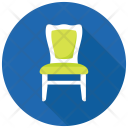 پیش‌نمایش فایل armless-chair از پک آیکن‌های مسطح مبلمان ۱