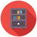 پیش‌نمایش فایل bookshelf-340 از پک آیکن‌های مسطح مبلمان ۱