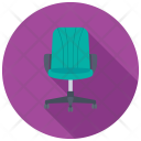 پیش‌نمایش فایل swivel-chair-19 از پک آیکن‌های مسطح مبلمان ۱