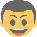 پیش‌نمایش فایل grinning-face از پک مجموعه آیکن تخت شکلک‌ها – شماره ۶