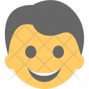 پیش‌نمایش فایل happy-boy-2 از پک مجموعه آیکن تخت شکلک‌ها – شماره ۶