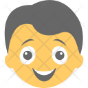 پیش‌نمایش فایل happy-face-15 از پک مجموعه آیکن تخت شکلک‌ها – شماره ۶