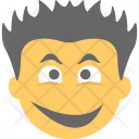 پیش‌نمایش فایل happy-face-17 از پک مجموعه آیکن تخت شکلک‌ها – شماره ۶