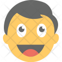 پیش‌نمایش فایل laughing-face-1 از پک مجموعه آیکن تخت شکلک‌ها – شماره ۶