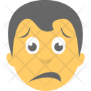 پیش‌نمایش فایل sad-face-39 از پک مجموعه آیکن تخت شکلک‌ها – شماره ۶