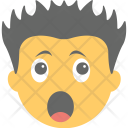 پیش‌نمایش فایل shocked-53 از پک مجموعه آیکن تخت شکلک‌ها – شماره ۶