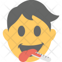 پیش‌نمایش فایل sick-emoji-6 از پک مجموعه آیکن تخت شکلک‌ها – شماره ۶