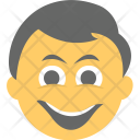 پیش‌نمایش فایل smiling-47 از پک مجموعه آیکن تخت شکلک‌ها – شماره ۶