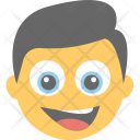 پیش‌نمایش فایل smiling-50 از پک مجموعه آیکن تخت شکلک‌ها – شماره ۶