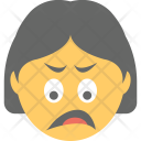 پیش‌نمایش فایل tired-face-4 از پک مجموعه آیکن تخت شکلک‌ها – شماره ۶