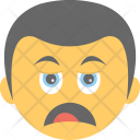 پیش‌نمایش فایل tired-face-5 از پک مجموعه آیکن تخت شکلک‌ها – شماره ۶