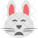 پیش‌نمایش فایل bunny-emoji-2 از پک مجموعه آیکن تخت شکلک‌ها – شماره ۸