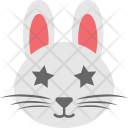 پیش‌نمایش فایل bunny-emoji-4 از پک مجموعه آیکن تخت شکلک‌ها – شماره ۸