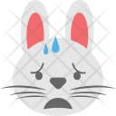 پیش‌نمایش فایل bunny-emoji-5 از پک مجموعه آیکن تخت شکلک‌ها – شماره ۸