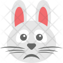 پیش‌نمایش فایل bunny-emoji-6 از پک مجموعه آیکن تخت شکلک‌ها – شماره ۸