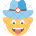 پیش‌نمایش فایل crazy-face-33 از پک مجموعه آیکن تخت شکلک‌ها – شماره ۸