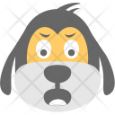 پیش‌نمایش فایل dog-face-1 از پک مجموعه آیکن تخت شکلک‌ها – شماره ۸