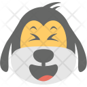 پیش‌نمایش فایل dog-face-4 از پک مجموعه آیکن تخت شکلک‌ها – شماره ۸