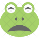 پیش‌نمایش فایل frog-emoji-1 از پک مجموعه آیکن تخت شکلک‌ها – شماره ۸