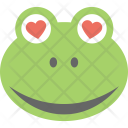 پیش‌نمایش فایل frog-emoji-2 از پک مجموعه آیکن تخت شکلک‌ها – شماره ۸