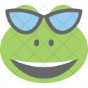 پیش‌نمایش فایل frog-emoji-4 از پک مجموعه آیکن تخت شکلک‌ها – شماره ۸