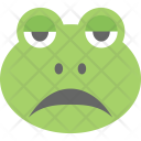 پیش‌نمایش فایل frog-emoji-5 از پک مجموعه آیکن تخت شکلک‌ها – شماره ۸