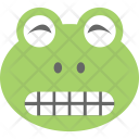 پیش‌نمایش فایل frog-emoji-6 از پک مجموعه آیکن تخت شکلک‌ها – شماره ۸