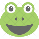 پیش‌نمایش فایل frog-emoji-8 از پک مجموعه آیکن تخت شکلک‌ها – شماره ۸