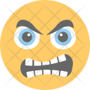 پیش‌نمایش فایل grimacing-face-15 از پک مجموعه آیکن تخت شکلک‌ها – شماره ۸