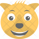 پیش‌نمایش فایل koala-face-3 از پک مجموعه آیکن تخت شکلک‌ها – شماره ۸