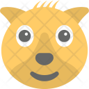 پیش‌نمایش فایل koala-face از پک مجموعه آیکن تخت شکلک‌ها – شماره ۸