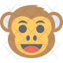 پیش‌نمایش فایل monkey-emoji از پک مجموعه آیکن تخت شکلک‌ها – شماره ۸