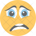پیش‌نمایش فایل sad-face-46 از پک مجموعه آیکن تخت شکلک‌ها – شماره ۸