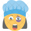 پیش‌نمایش فایل black-eye-emoji-5 از پک مجموعه آیکن تخت شکلک‌ها – شماره ۷