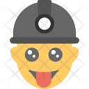 پیش‌نمایش فایل crazy-face-34 از پک مجموعه آیکن تخت شکلک‌ها – شماره ۷