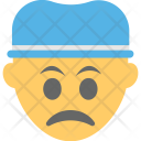 پیش‌نمایش فایل sad-face-50 از پک مجموعه آیکن تخت شکلک‌ها – شماره ۷