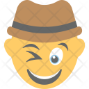 پیش‌نمایش فایل winking-face-23 از پک مجموعه آیکن تخت شکلک‌ها – شماره ۷