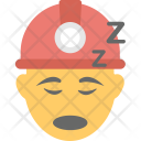 پیش‌نمایش فایل worker-sleeping از پک مجموعه آیکن تخت شکلک‌ها – شماره ۷