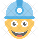پیش‌نمایش فایل worker-smiling-5 از پک مجموعه آیکن تخت شکلک‌ها – شماره ۷