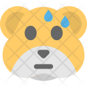 پیش‌نمایش فایل bear-emoji-12 از پک مجموعه آیکن تخت شکلک‌ها – شماره ۹