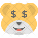 پیش‌نمایش فایل bear-emoji-15 از پک مجموعه آیکن تخت شکلک‌ها – شماره ۹