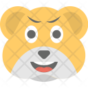 پیش‌نمایش فایل bear-emoji-16 از پک مجموعه آیکن تخت شکلک‌ها – شماره ۹