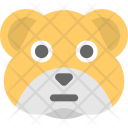 پیش‌نمایش فایل bear-emoji-17 از پک مجموعه آیکن تخت شکلک‌ها – شماره ۹
