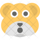 پیش‌نمایش فایل bear-emoji-9 از پک مجموعه آیکن تخت شکلک‌ها – شماره ۹