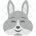پیش‌نمایش فایل bunny-emoji-11 از پک مجموعه آیکن تخت شکلک‌ها – شماره ۹