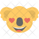 پیش‌نمایش فایل koala-face-19 از پک مجموعه آیکن تخت شکلک‌ها – شماره ۹