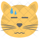 پیش‌نمایش فایل cat-emoji-31 از پک مجموعه آیکن تخت شکلک‌ها – شماره ۱۰