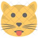 پیش‌نمایش فایل cat-emoji-32 از پک مجموعه آیکن تخت شکلک‌ها – شماره ۱۰